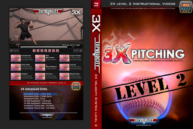 3X Pitching Velocity Level 2 Instructional Videos [Unlimited]